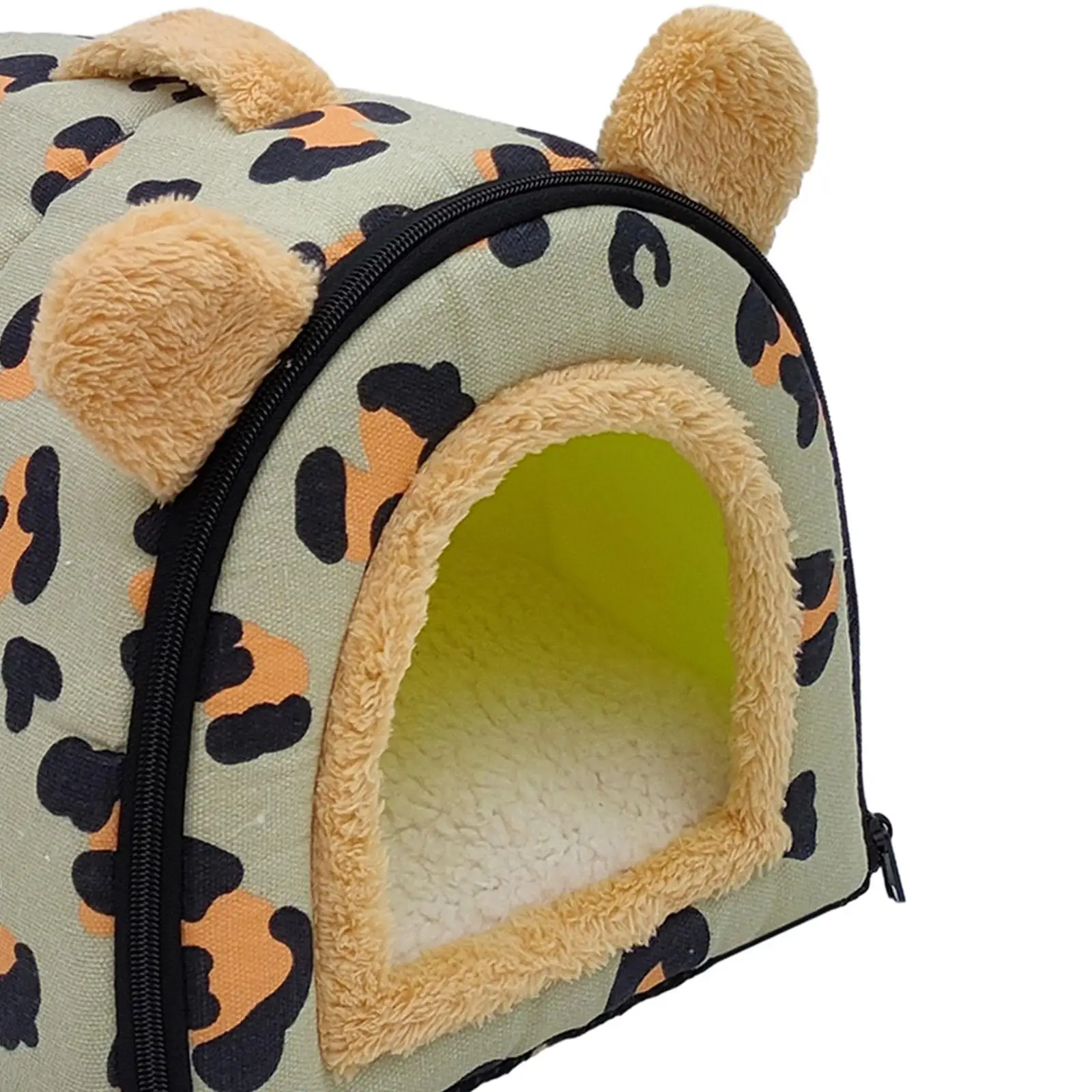 Casa plegable para mascotas con cojín extraíble y lavable, cama cómoda para perros y gatos, adecuado para todas las estaciones, Convertible - imagen 5