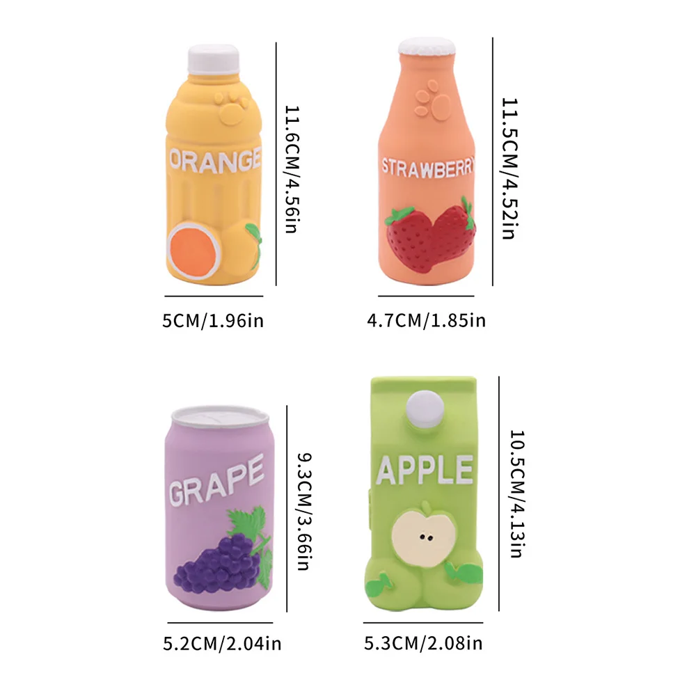 Juguete para masticar para perros, juguete chirriante de látex para limpieza de dientes, autojuego para aliviar el aburrimiento, suministros duraderos para mascotas para perros - imagen 4