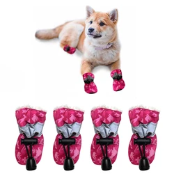 Botas impermeables para perros grandes y medianos – Nieve lluvia