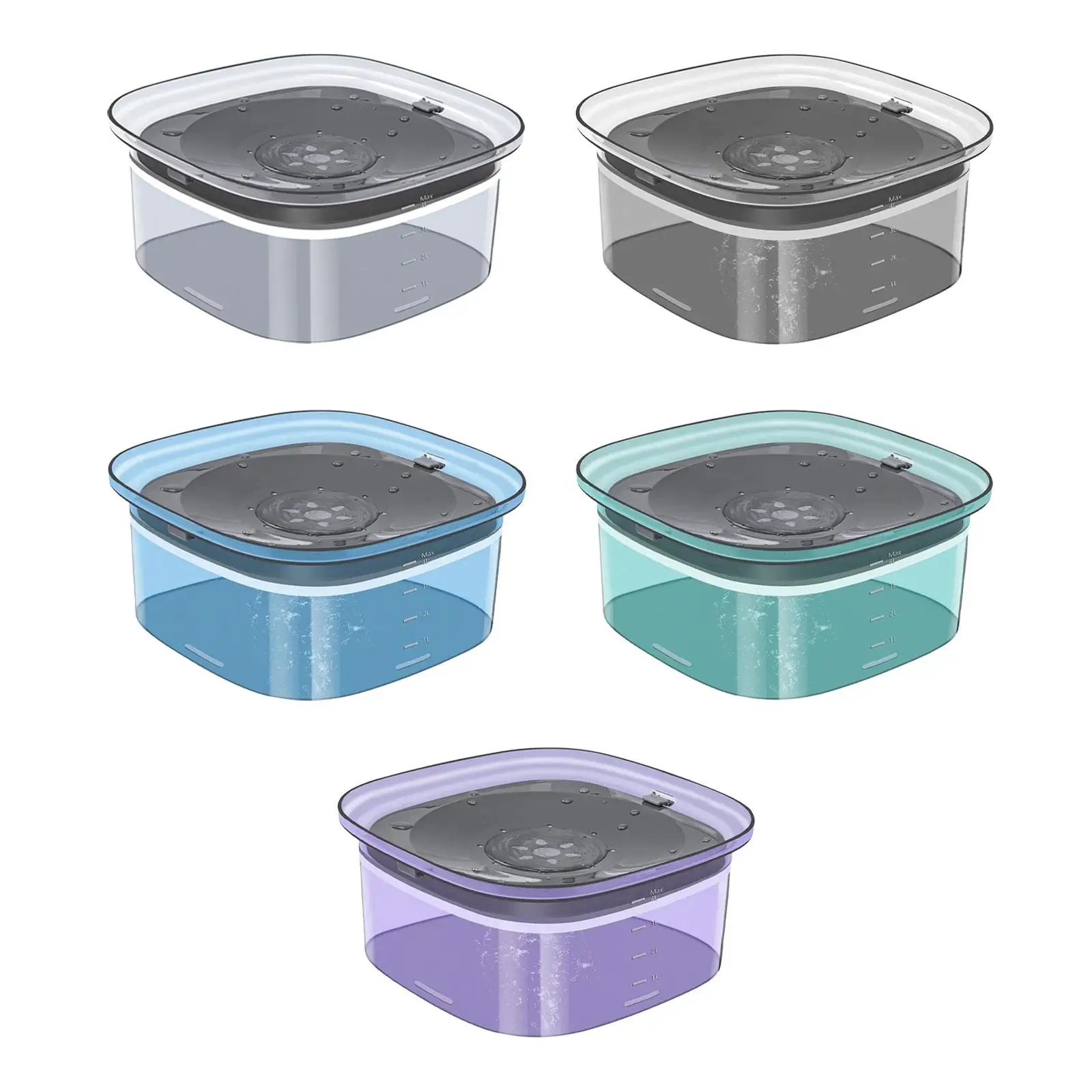 XL Pet Water Bowl - Spill-Resistant Drinking Dish for Large Pets