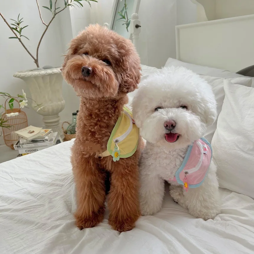 Mochila de estilo INS para caca, bolso de mensajero de Color azul, amarillo y verde, para perro, gato y mascota, novedad - imagen 3