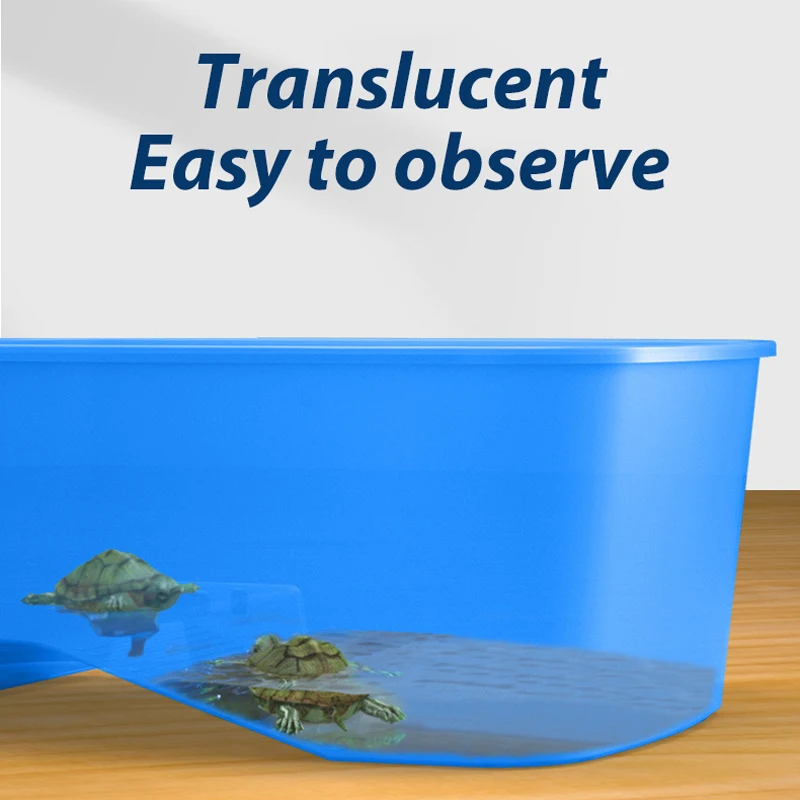 Decoración de tanque de peces, plataforma de apoyo, decoraciones de tanque de tortuga acuática, otros suministros de Acuario, accesorios de plástico de lagarto de baño - imagen 3