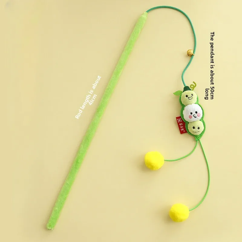Juguete interactivo conhierba gatera para gatos - Masticar y perseguir - imagen 3
