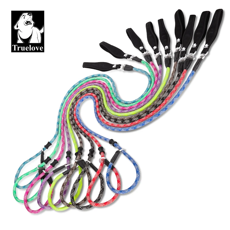 Truelove-Correa y Collar de entrenamiento para mascotas, correa duradera antideslizante para perros, resistente, cómoda y fuerte, sin tirones, TLL2575 - imagen 3