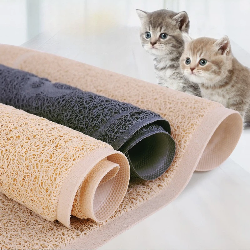 Cloud Shape Pet Feeding Mat - Non-Slip Paw & Fishbone Pattern Placemat, Easy Wash Dish Bowl Mat for Cats and Dogs - imagen 5