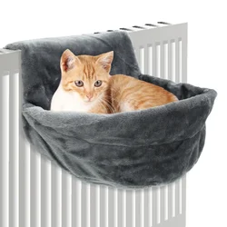 Hamaca colgante de lana para gatos – Suave, lavable y acogedora