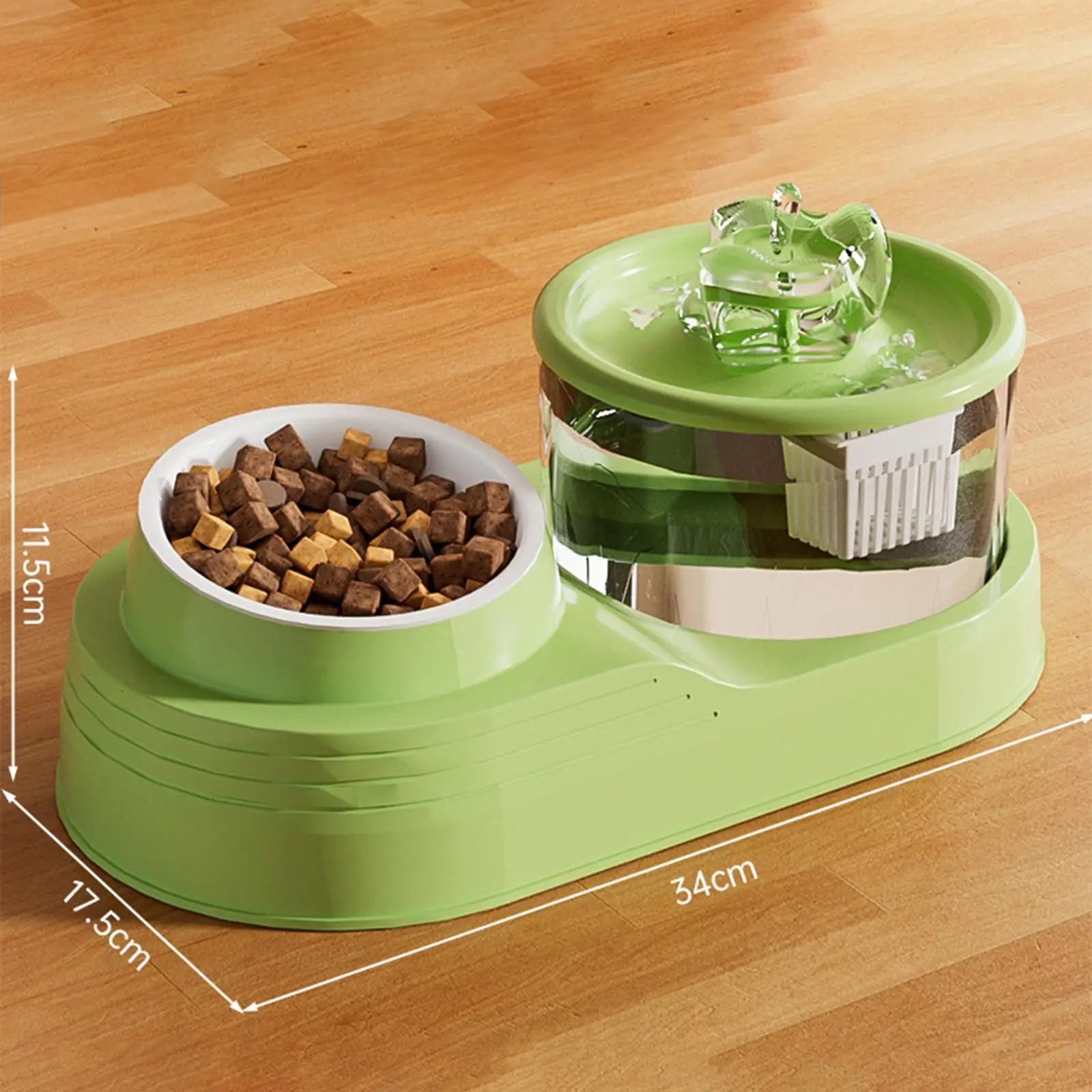 Cat Food And Water Bowl Pet Feeding Bowls Cat Dish for Cats 