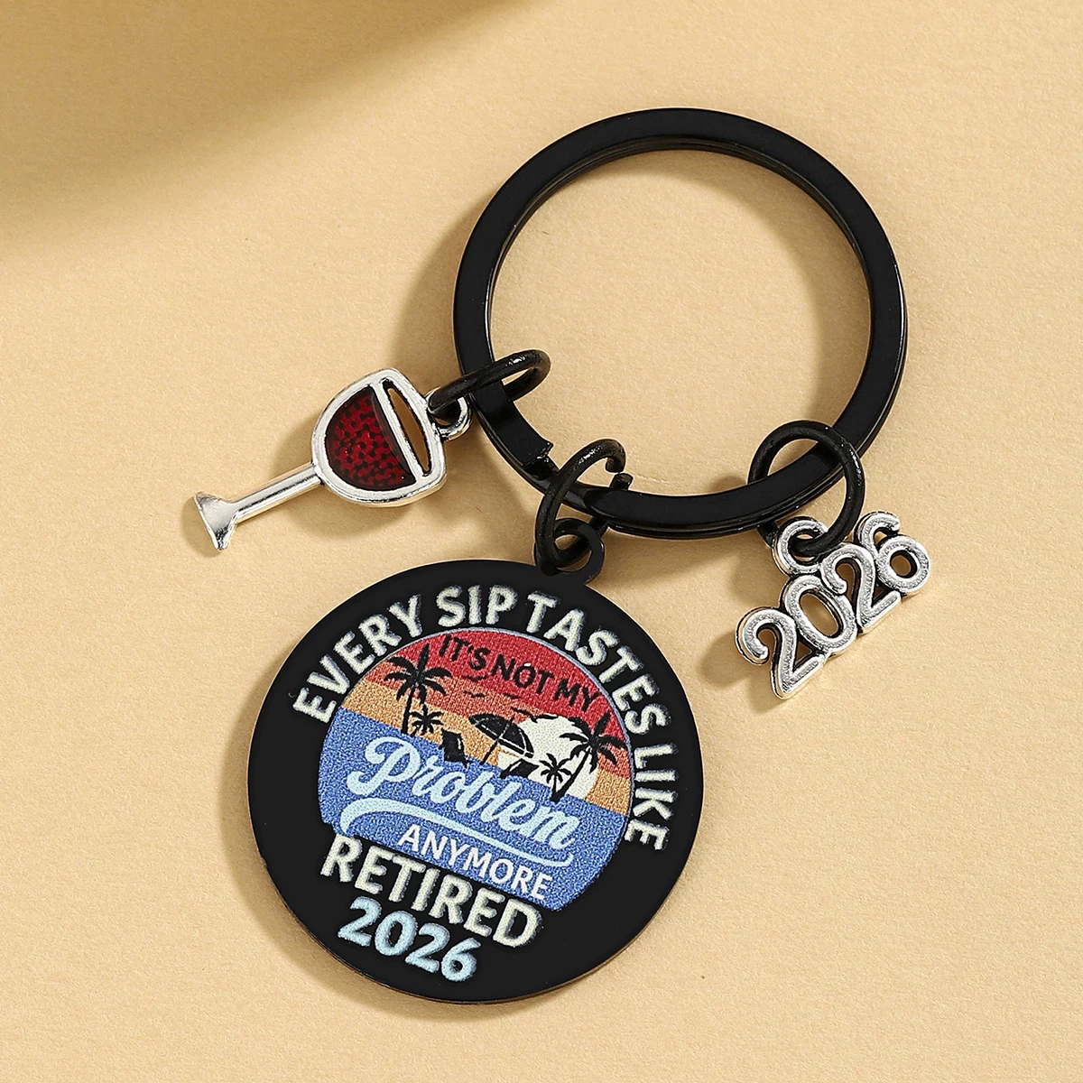 2026 Regalos de jubilación para hombres y mujeres, llavero de jubilación divertido, regalos para esposa, marido, compañero de familia, adiós, despedida - imagen 2