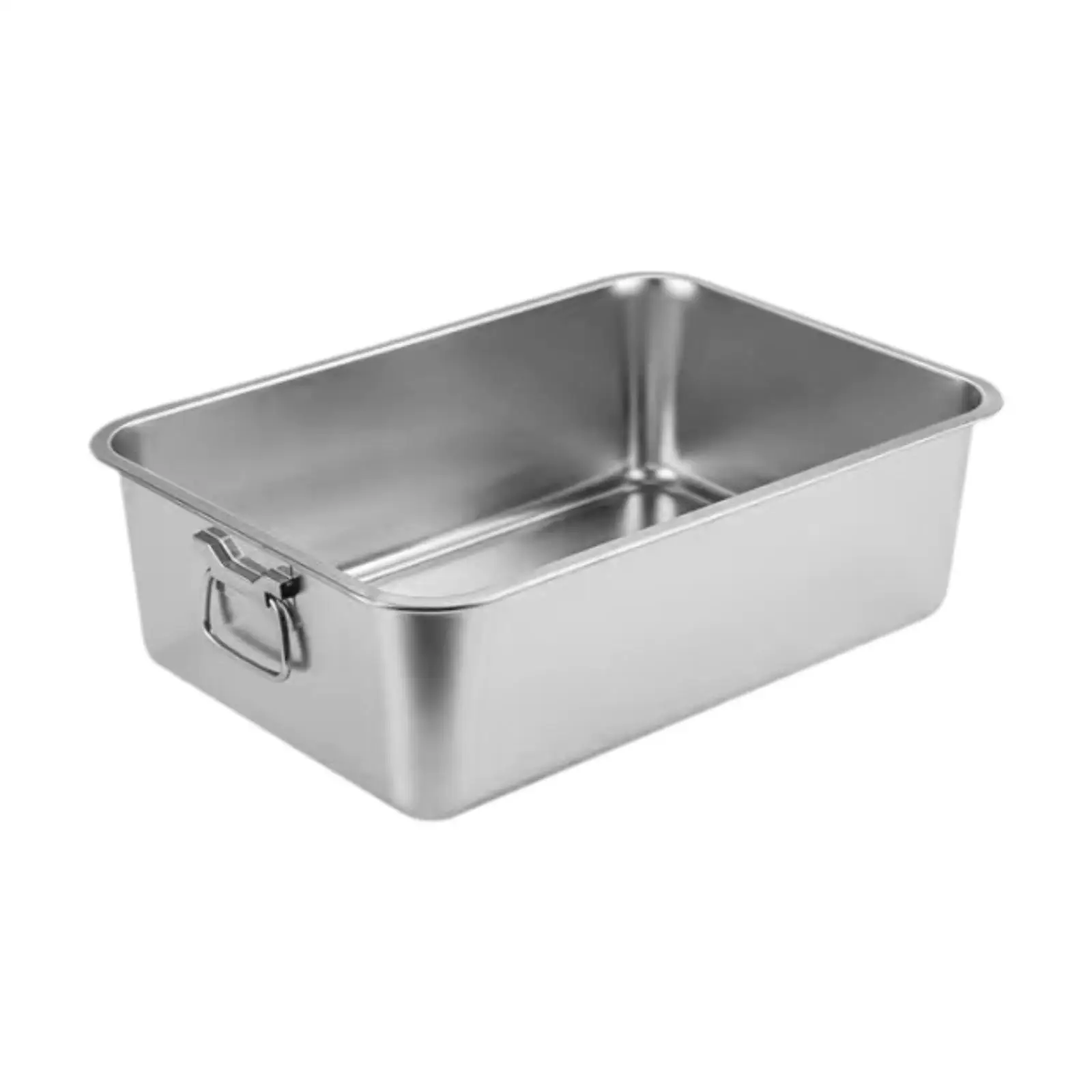 Caja de arena abierta con asas para todo tipo de arena para gatos y gatitos - imagen 2