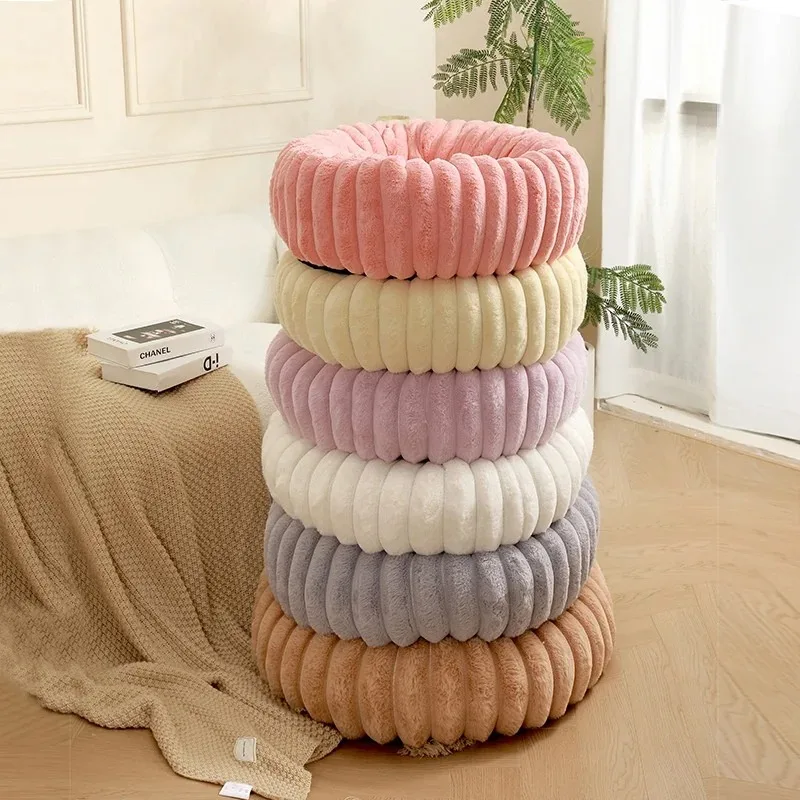 Cama para perros, estera para perros pequeños, manta para mascotas, perros, accesorios para cachorros grandes, cojines para mascotas, camas de razas, gatos, sofá malo, perrera grande y esponjosa mediana - imagen 4