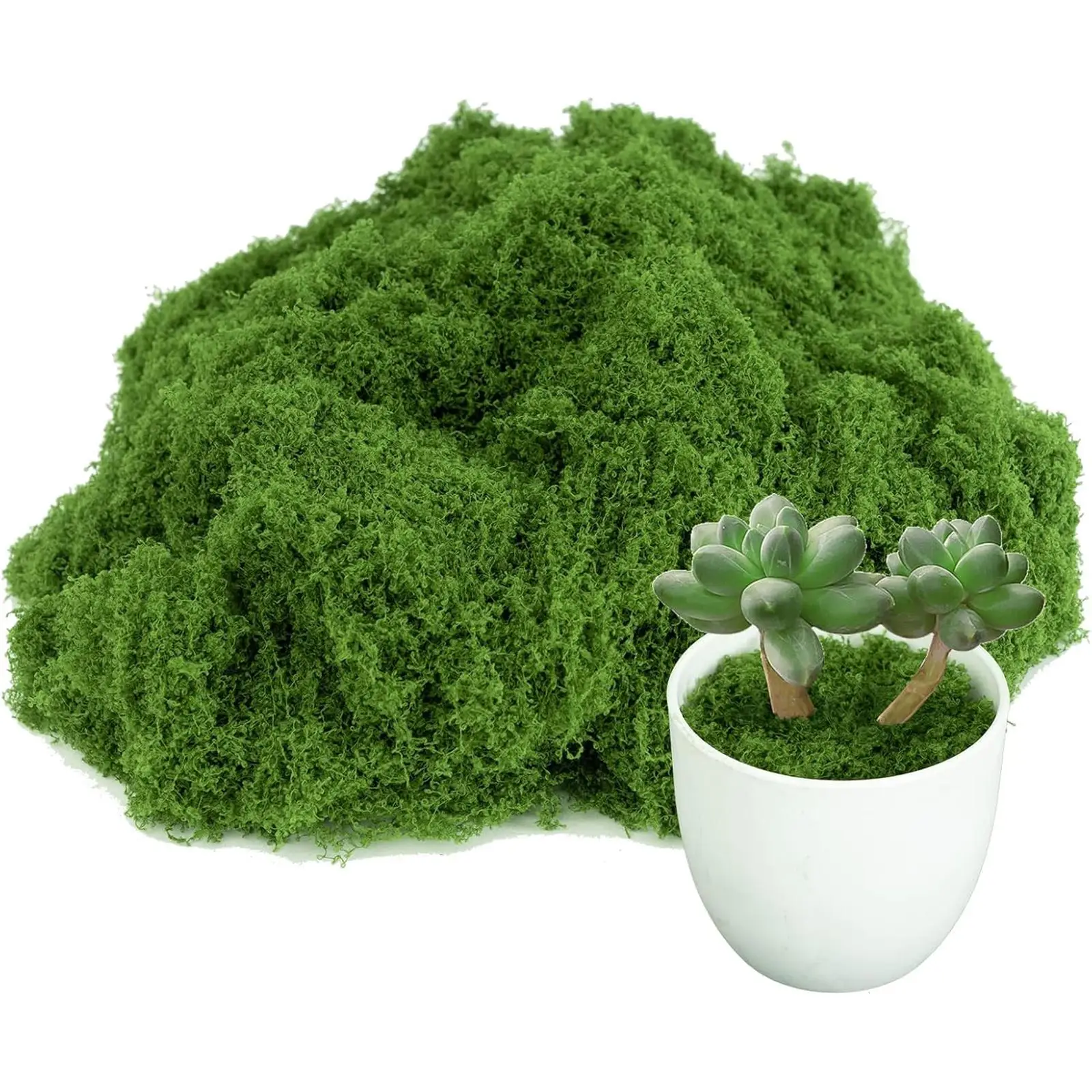 100g Faux Greenery, Artificial Green Plants, Patio, Artificial Grass Potted