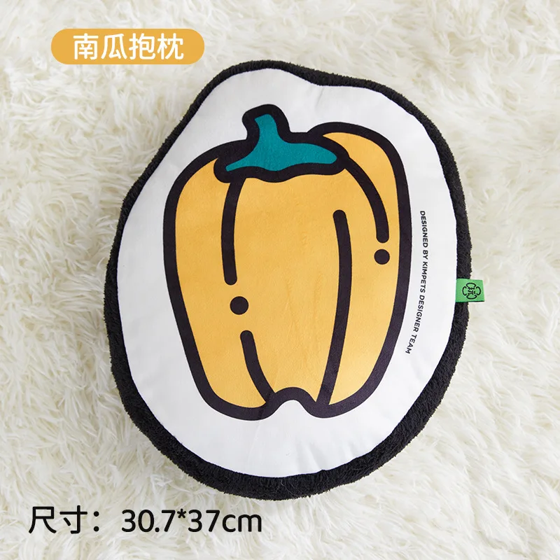 Almohada estampada de verduras y frutas para perros, juguete de tela, cojín, juguete para gatos, autohi para aliviar el aburrimiento, juguetes para perros que acompañan - imagen 5