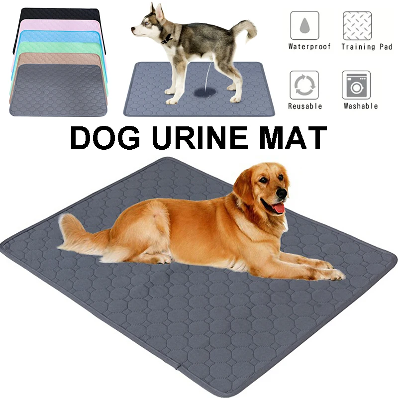 Almohadilla lavable para orinar para perros, manta reutilizable, alfombrilla absorbente para pañales, almohadilla de entrenamiento para cachorros, cama para mascotas, almohadillas para orina, funda para asiento de coch