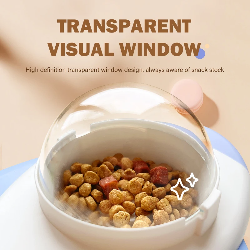 Juguete interactivo para perros y gatos, dispensador automático de comida para mascotas, diseño de pato de dibujos animados, comida lenta, alimentador de aperitivos para mascotas para entrenamiento de perros - imagen 3