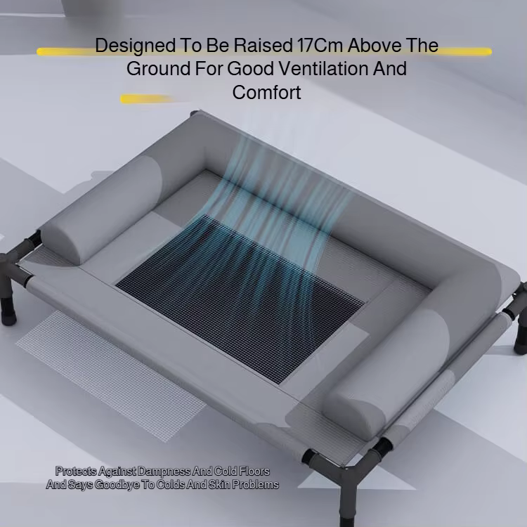 Cama elevada resistente para uso diario