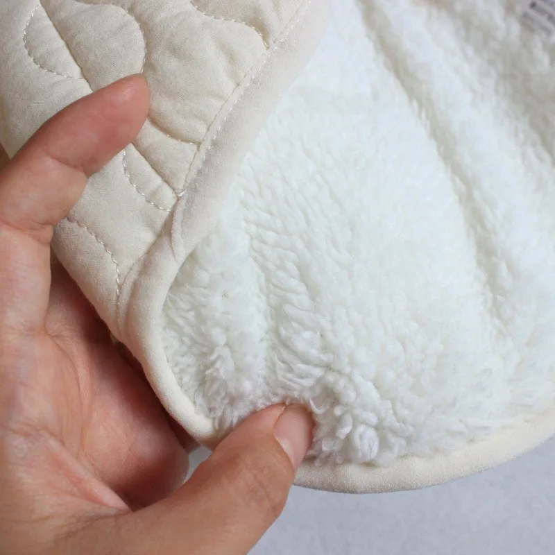 Ropa gruesa de lana suave para mascotas, ropa de invierno para perros pequeños, chaqueta de plumón para gatos sólidos para caminar al aire libre, chaleco Unisex para Chihuahua Yorkshire, abrigos - imagen 5