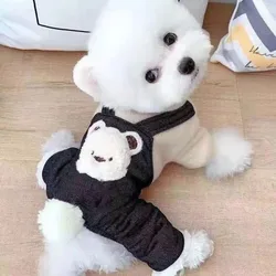 Chaqueta de invierno con terciopelo para perros – Cálida y confortable