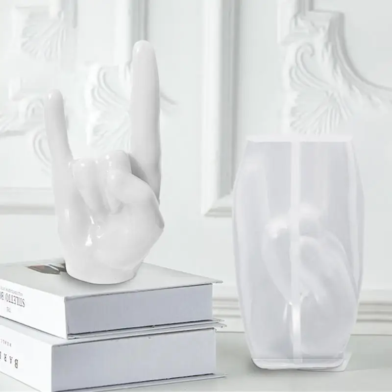 Molde de dedo grueso para escultura de dedo, molde de pastel Compatible con resina para cumpleaños, Halloween, Navidad, Día de la madre - imagen 5