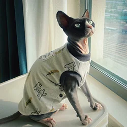 Camiseta softshell térmica para Sphynx y Devon Rex – Manga corta primavera