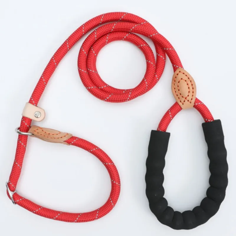 Correa de nailon reflectante para perros, Collar de entrenamiento para cachorros, suministros para mascotas - imagen 3