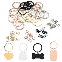 Etiqueta redonda para collares de perro y gato – Llavero plano