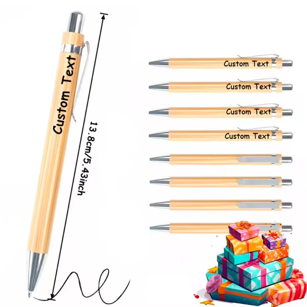 Bolígrafo madera grabable personalizable para regalo gatos y perros - imagen 5