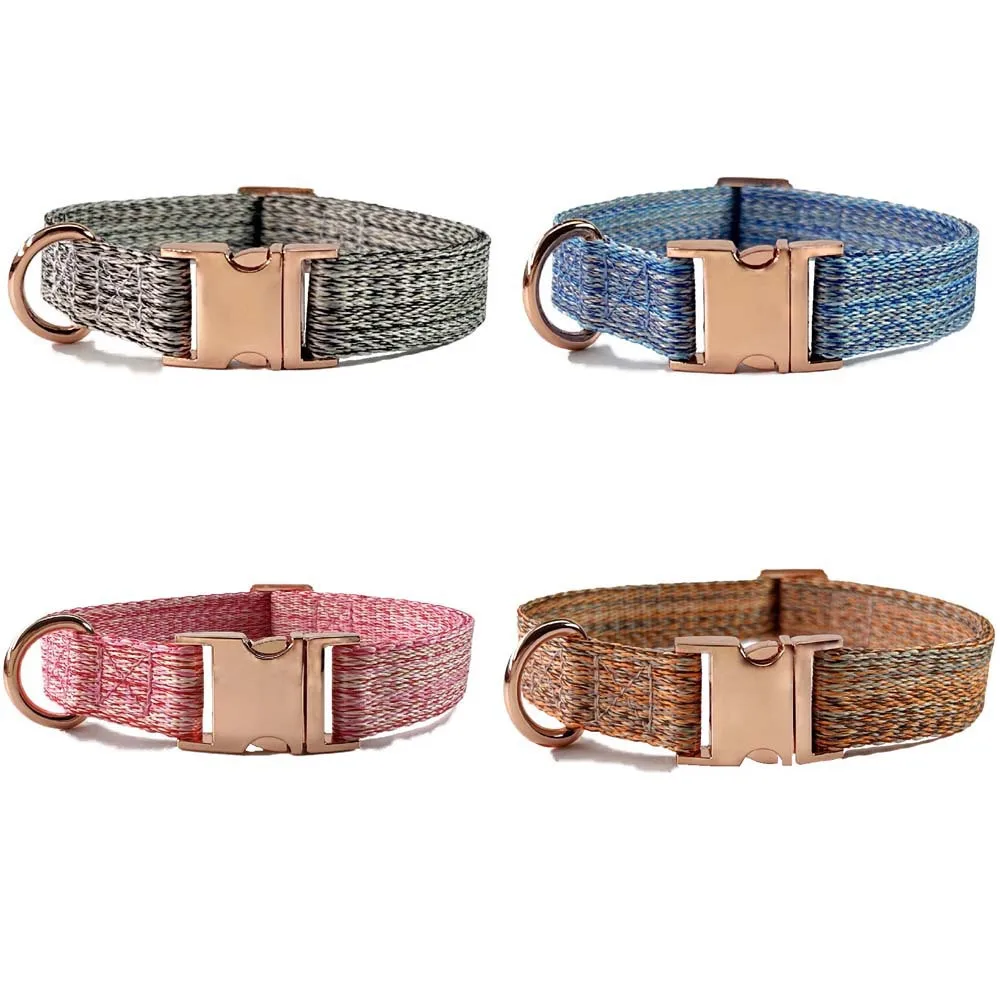 Collar de nailon personalizado para perro, placa de identificación grabada, adecuado para perros pequeños y medianos como Chihuahua o Labrador - imagen 5