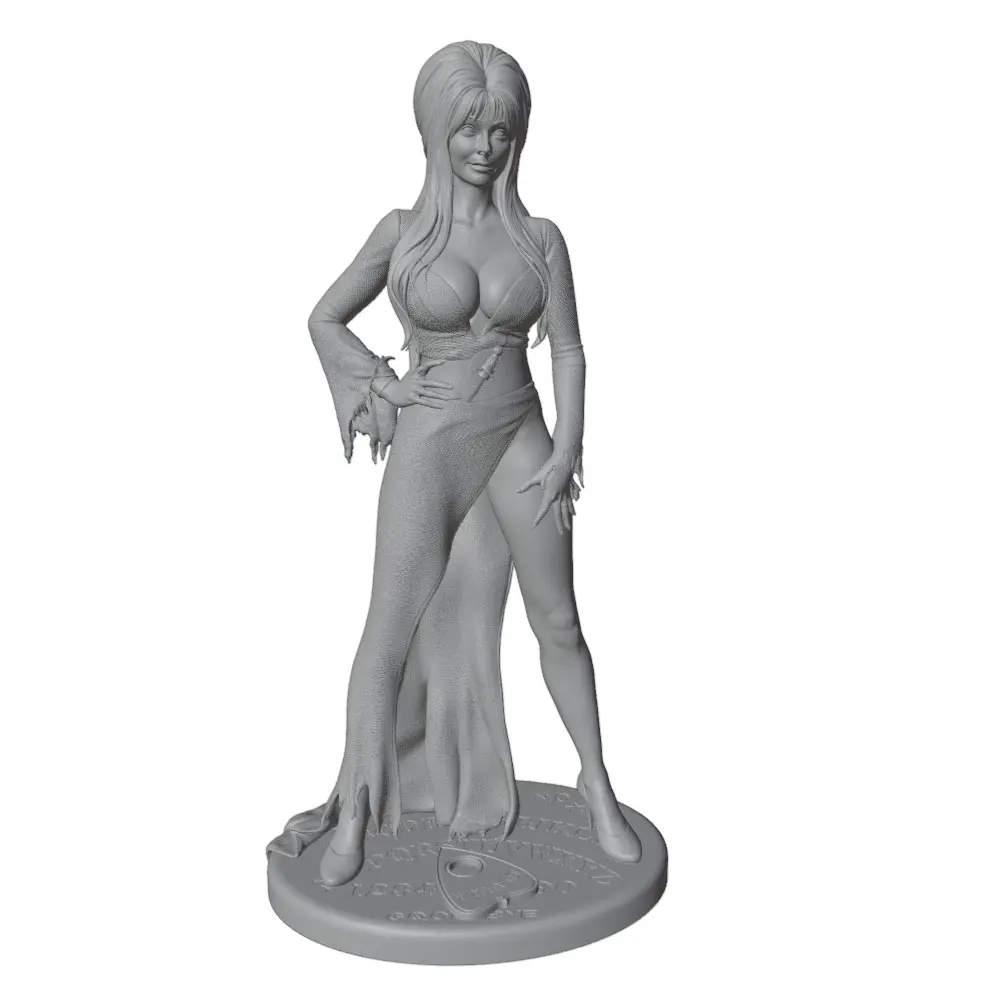 Kit resina miniatura muñeca sexy impresa en 3D sin montar ni pintar - imagen 2