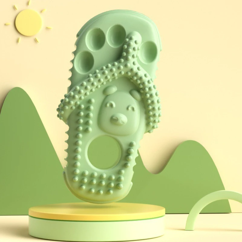 Palo Molar para perro, artefacto de limpieza dental, juguete para roer, forma de zapatilla, juguete para roer perros, productos para mascotas - imagen 4