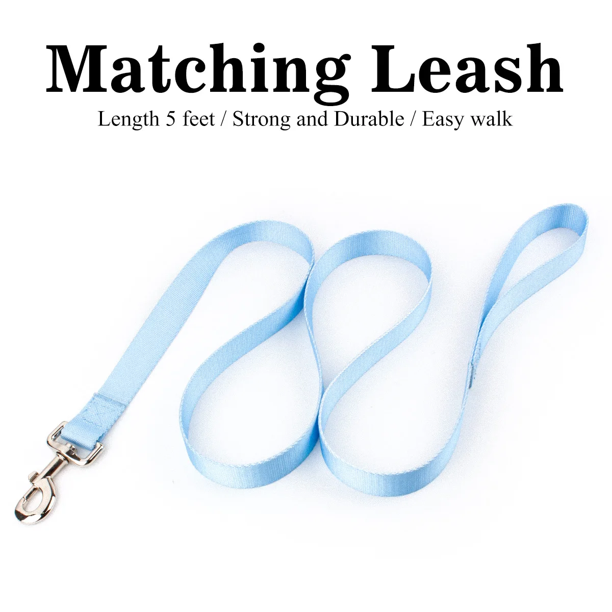 Sky Blue-Leash