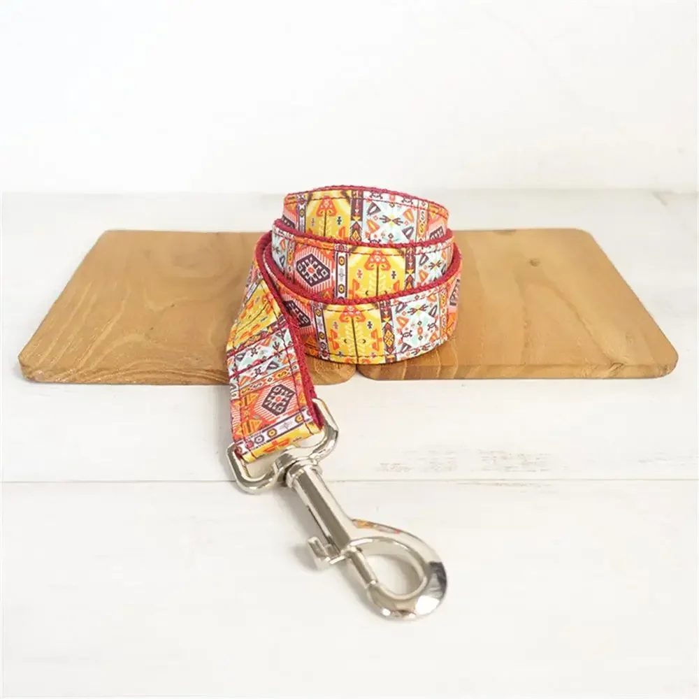 Collar de perro personalizado con grabado gratuito, correa para mascotas a juego, hebilla de Metal de contactos personalizados, Collar rojo para mascotas - imagen 3