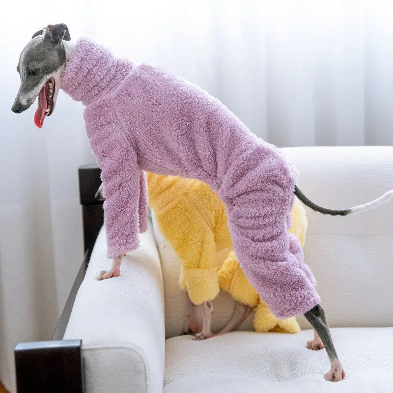 Suéter de forro polar para Whippet y Galgo Italiano – Abrigo térmico para perros - imagen 5