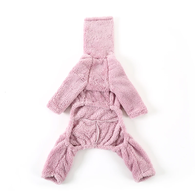 Monos de invierno para perros, ropa suave para cachorros, cuello alto, ropa cálida para galgo italiano, Whippet/mexicano sin pelo/Maltese - imagen 4