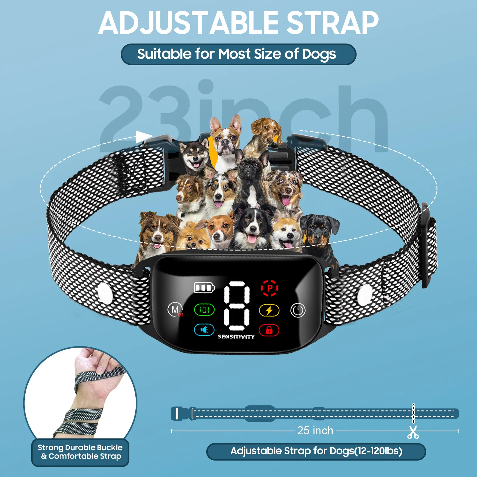 Collar Antiladridos para Perros: Dispositivo de Adiestramiento