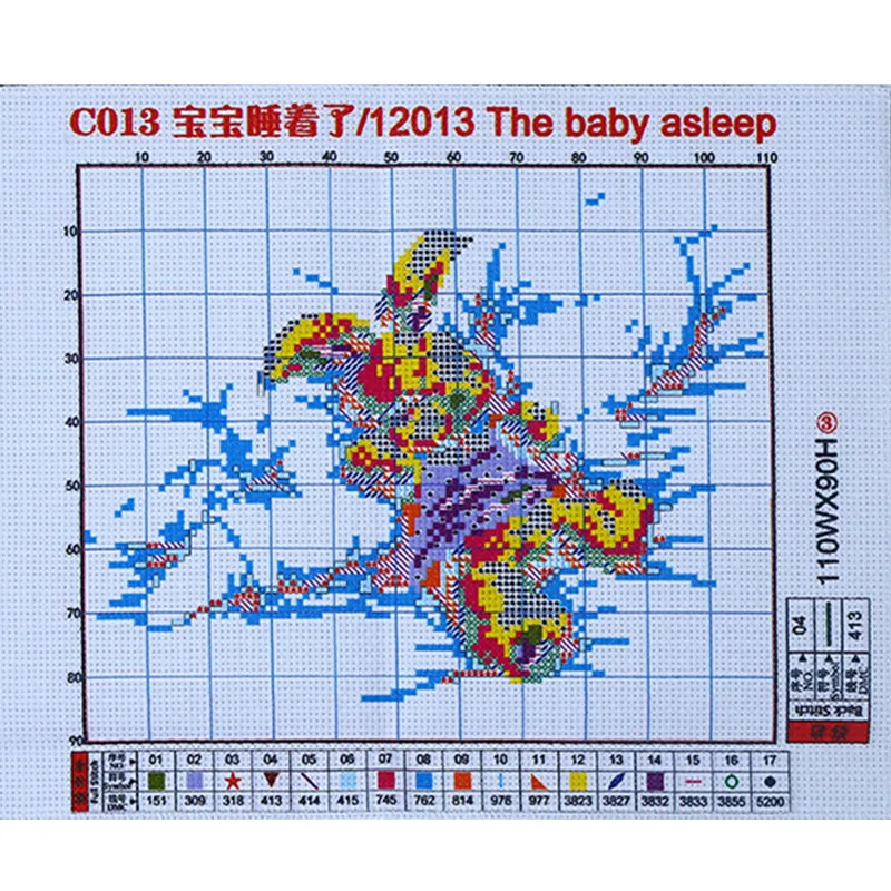 20X20 30X30 30X45 14ct 11ct Aida tela de punto de cruz lienzo DIY suministros para manualidades costura bordado artesanía - imagen 5