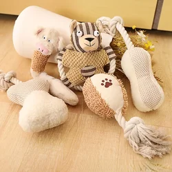 Cuerda mordedor y limpiadora dental para perros – Juguete de entrenamiento