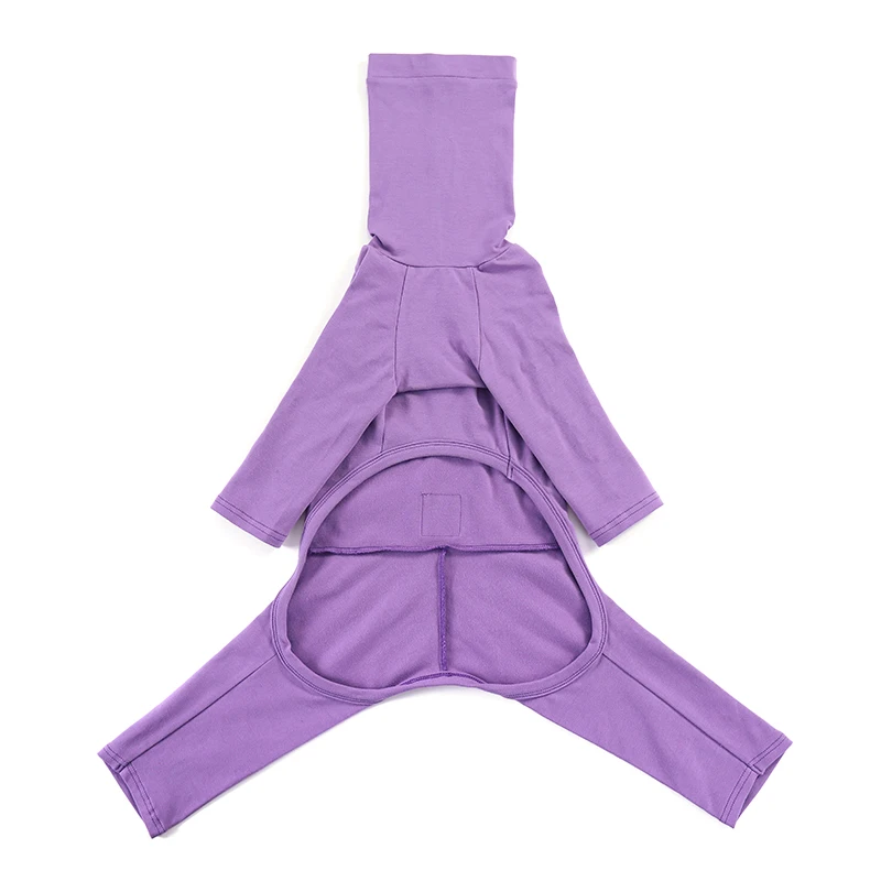 Whippet Greyhound Onesie cuello alto ropa de algodón para perros pequeños, medianos y grandes artículos para mascotas disfraz para perros - imagen 4