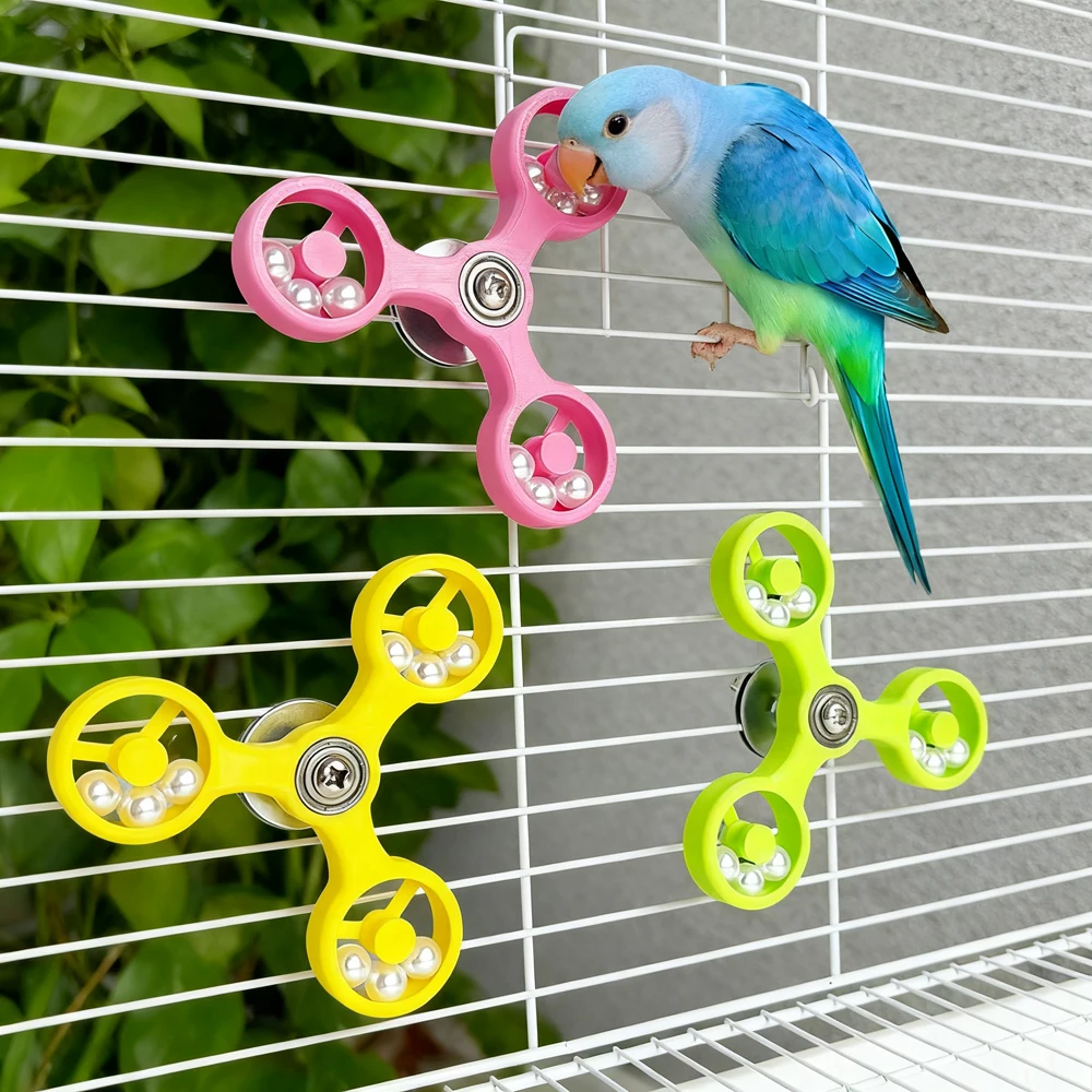 Juguete interactivo loro – Rueda de cuentas colores