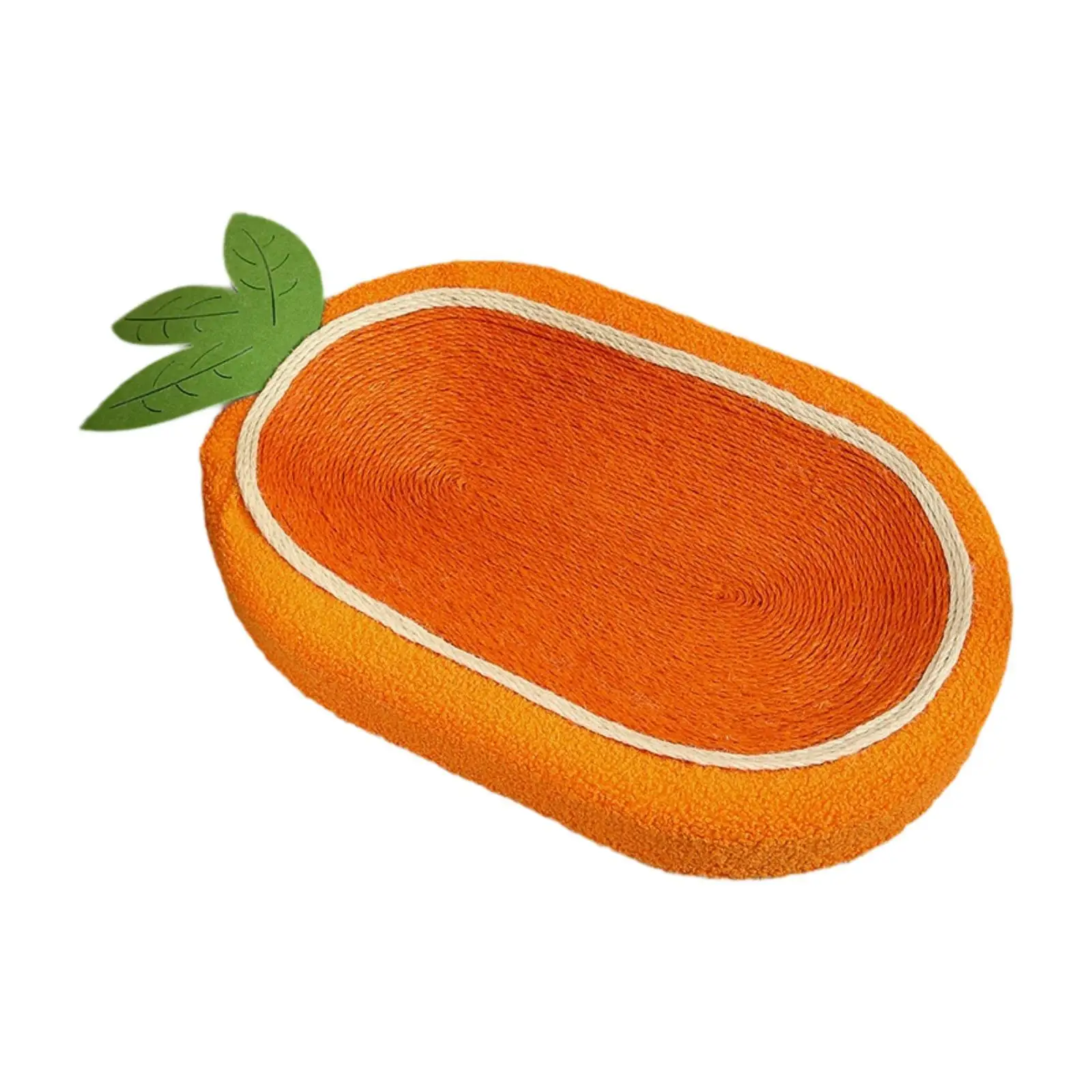 Cat Scratching Board Kitten Bed Cute Furniture Protector Oval Cats Scratch Pad Scratcher for Grinding Claws Rest Play Hunting