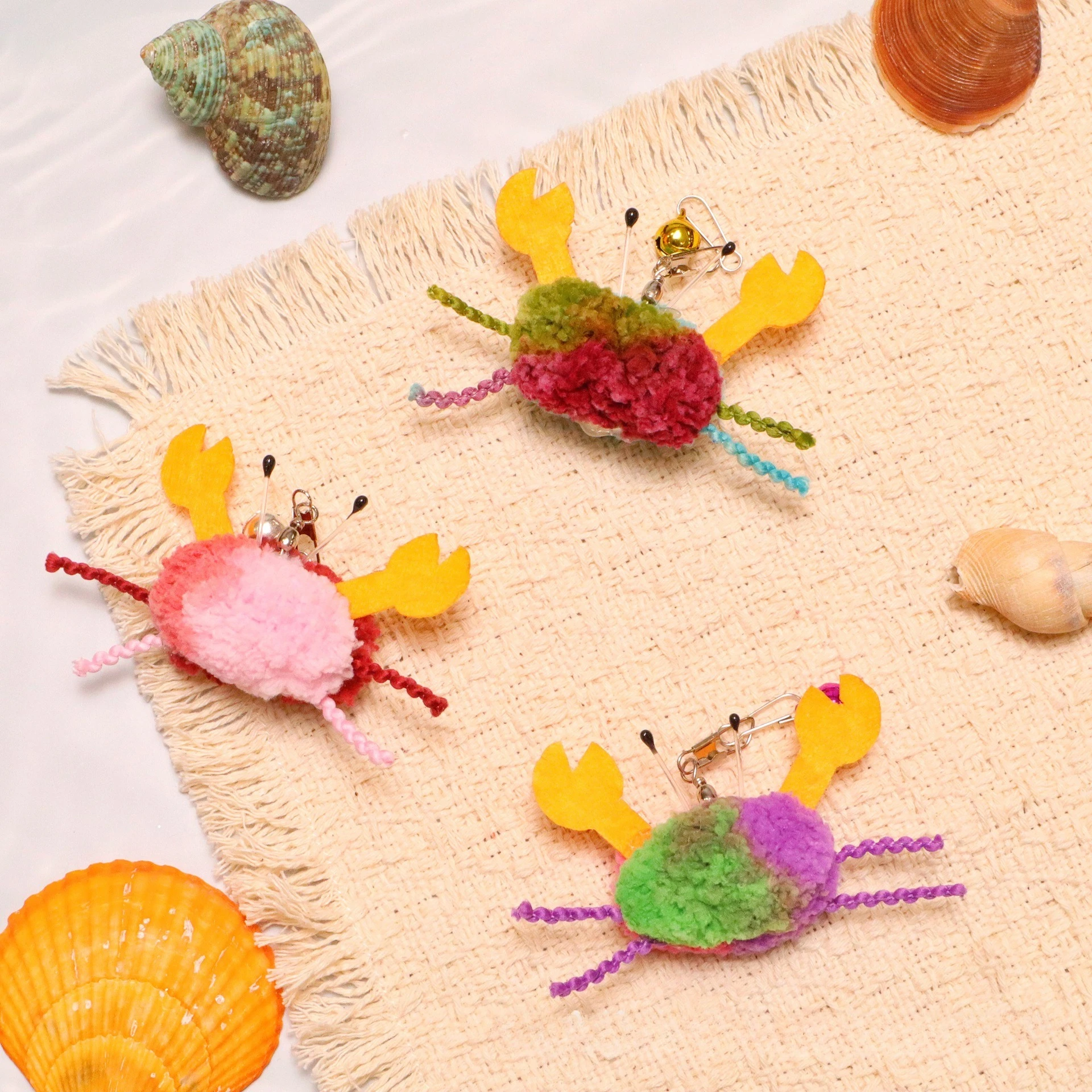 Juguete de cangrejo para gatos con cabezas intercambiables - peluche - imagen 4