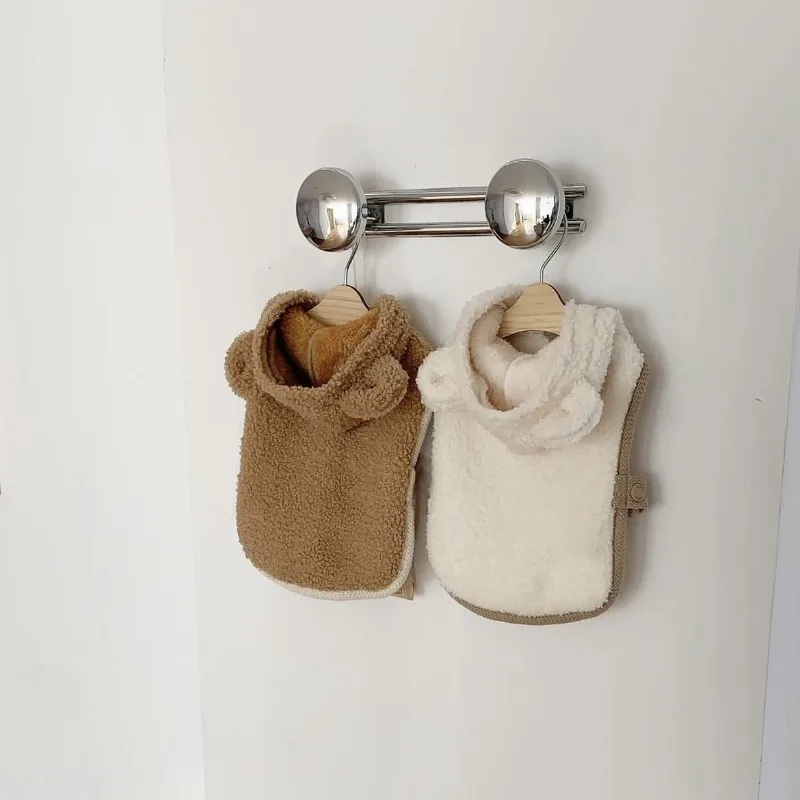 Ropa cálida de invierno para mascotas, capa para perro, chal, abrigo para perros de tamaño mediano, chaquetas para cachorros, chaleco, ropa gruesa para perros y gatos - imagen 4