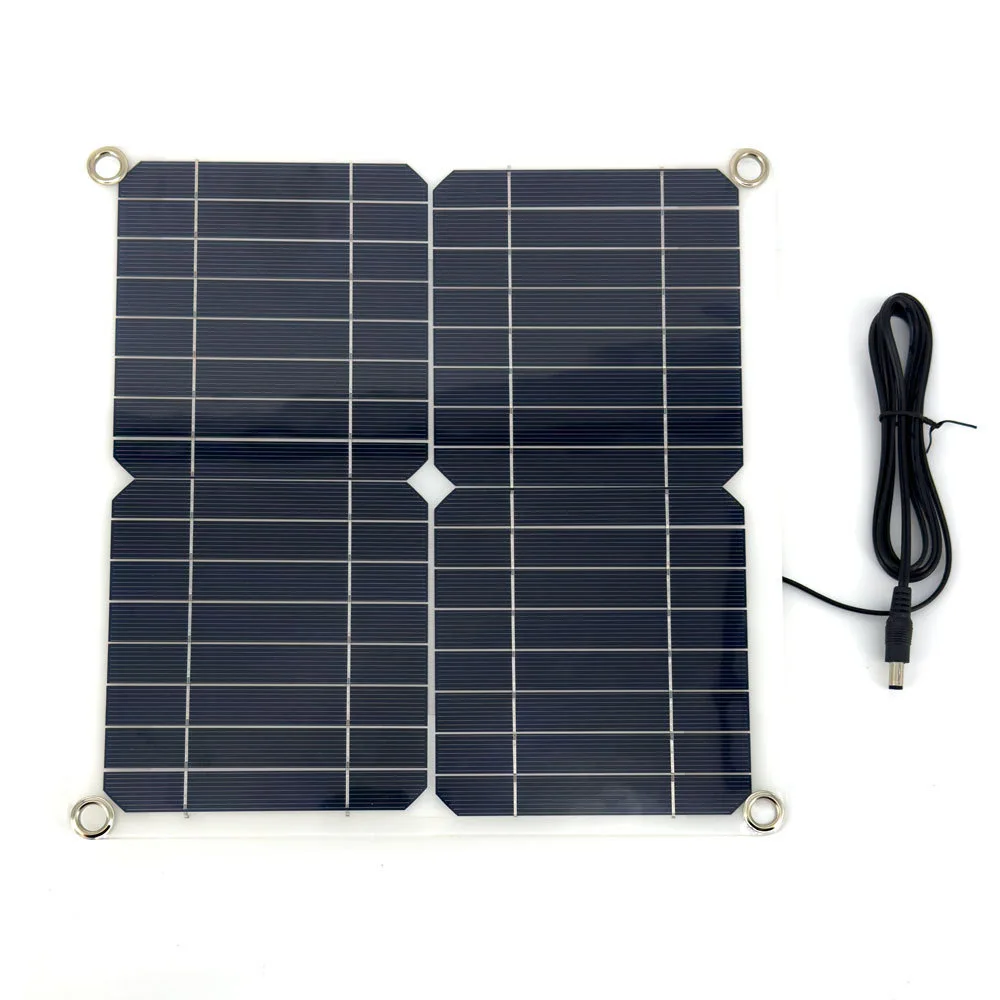 Extractor de aire para mascotas, ventilador de escape redondo de 12W y 12v, juego de ventilador Solar monocristalino, ventiladores de energía verde - imagen 3