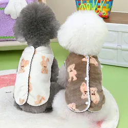 Chaleco de lana sin mangas para perros salchicha y chihuahua