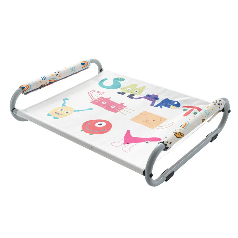 Camas para mascotas Perrera Color lindo a juego Removible y lavable Perro mediano y pequeño Cama de campamento para perros Pies cortos Cama fuera del suelo - imagen 5