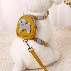Chaleco con mochila para perros pequeños y medianos – Bolsillo para golosinas