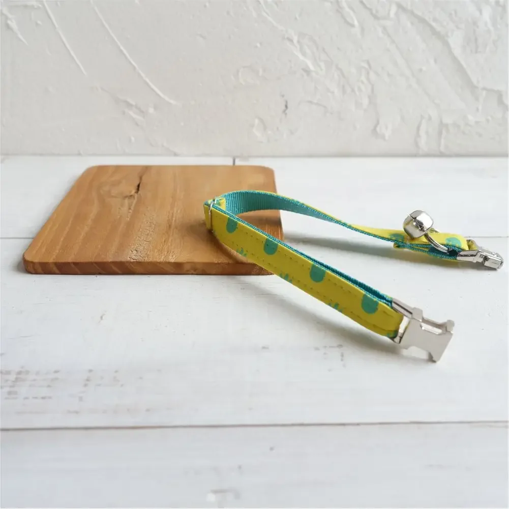 Collar de gato personalizado con grabado gratuito, correa para mascotas a juego, hebilla de Metal de contactos personalizados, Collar pequeño para mascotas con pata de dragón - imagen 3