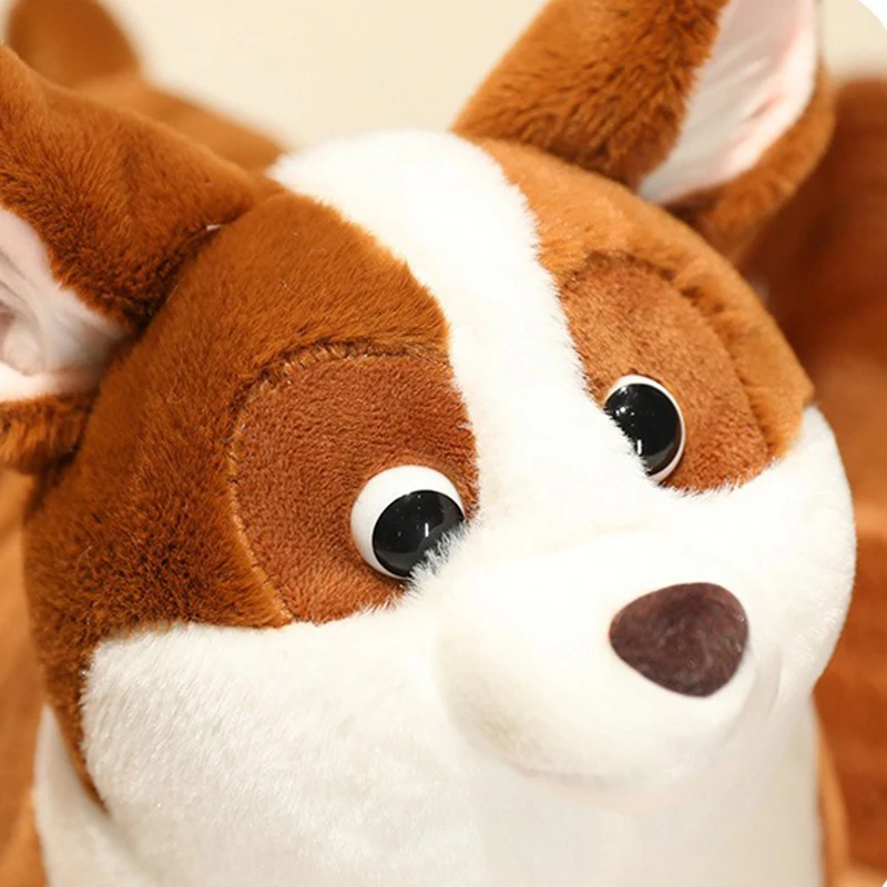 Juguetes de peluche para perros Corgi simulados, juguetes sexuales interactivos para perros, suministros suaves y realistas para mascotas, accesorios para cachorros - imagen 4