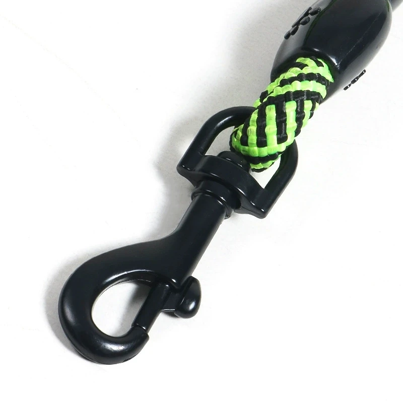 Correa reflectante doble para perro, piombo para mascotas con mango, correa de entrenamiento para caminar sin enredos de nailon resistente para perros grandes y medianos - imagen 5