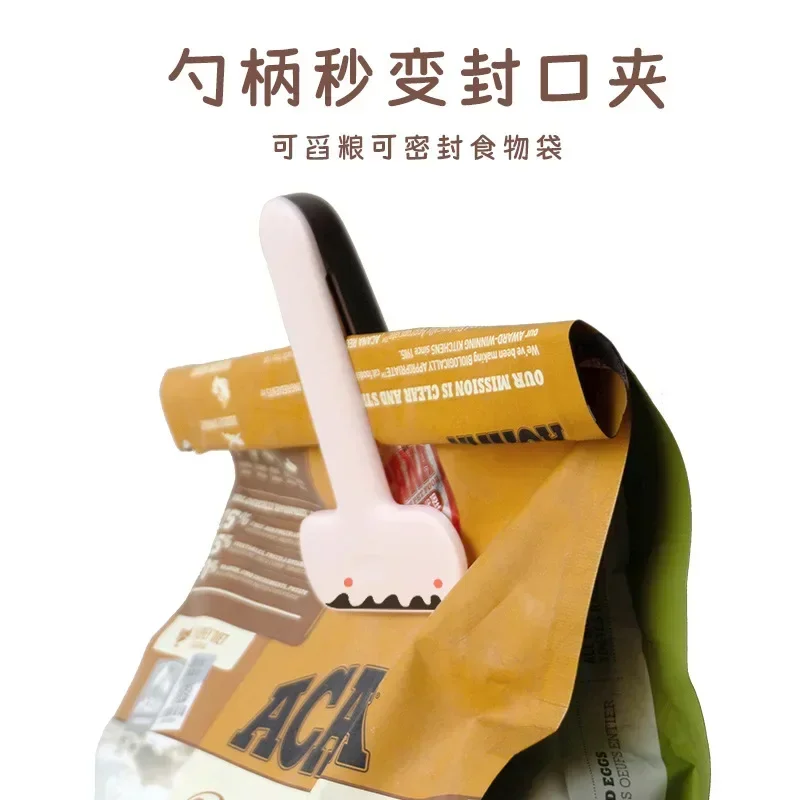 Nuevo Cuchara de comida para gatos con helado, cuchara enlatada, pala para comida, suministros para mascotas - imagen 5