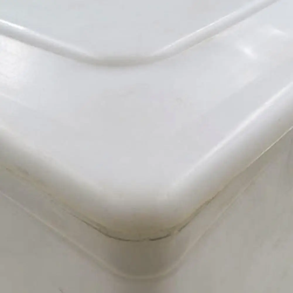 Alimentador de pluma de cerda de alta durabilidad, superficie lisa, alimentador de posicionamiento de Cerdas de cerdo de plástico con cubierta a prueba de polvo, suministros de granja de cerdos - imagen 5